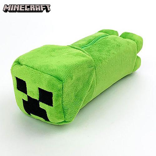 マインクラフト ねそべり ペンポーチ クリーパー 17404 マイクラ グッズ Minecraft ペンケース 筆箱 ぬいぐるみ ケイカンパニー Creeper Mob MCT-NNP-CP | 