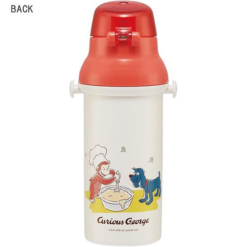 スケーター おさるのジョージ 23 プラスチック 水筒 480ml 17427