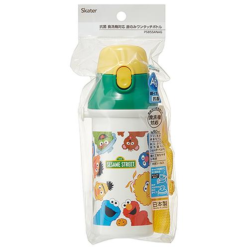 スケーター セサミストリート プラスチック 水筒 ダイレクト 480ml
