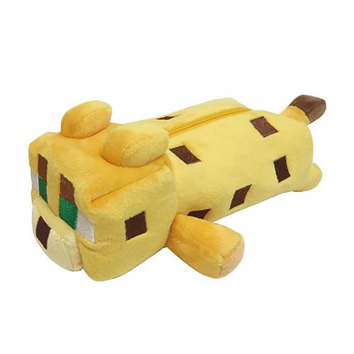 マインクラフト ねそべり ペンポーチ アニマル ( ヤマネコ