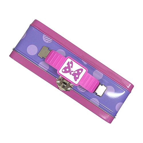 【訳あり】 ミニー スクエア 缶 ボックス ( FAB DUO ) 17596abc 小物入れ 缶ケース BOX トランク ティン缶 ハンドル付き Disney Minnie 海外 輸入品 インポート |  | 02