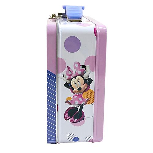 ミニー スクエア 缶 ボックス ( YOO HOO ! ) 17596b 小物入れ 缶ケース BOX トランク ティン缶 ハンドル付き Disney Minnie 海外 輸入品 インポート |  | 03