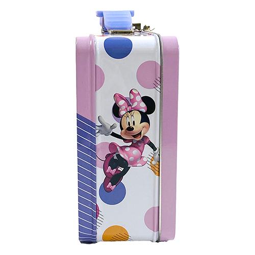 ミニー スクエア 缶 ボックス ( YOO HOO ! ) 17596b 小物入れ 缶ケース BOX トランク ティン缶 ハンドル付き Disney Minnie 海外 輸入品 インポート |  | 04