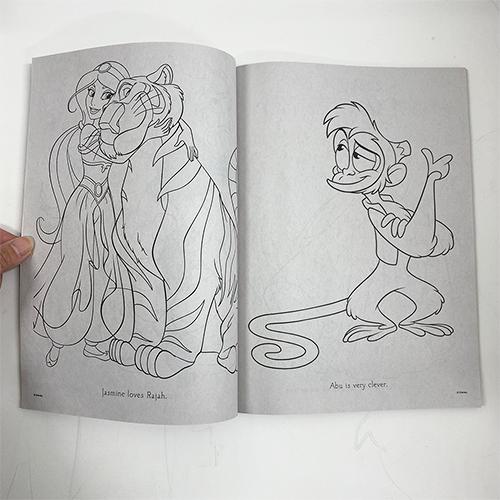 【訳あり】 ディズニープリンセス ぬりえ ( アリエル シンデレラ ティアナ ) 17673bc ぬり絵 カラーリングブック ディズニー Disney princess グッズ 輸入品 |  | 01