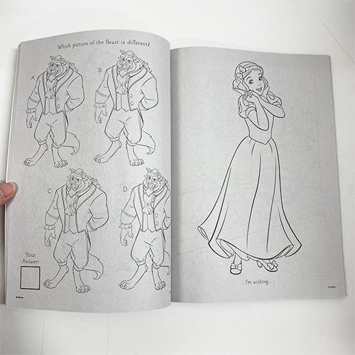 【訳あり】 ディズニープリンセス ぬりえ ( アリエル シンデレラ ティアナ ) 17673bc ぬり絵 カラーリングブック ディズニー Disney princess グッズ 輸入品 |  | 02
