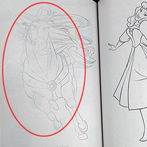 【訳あり】 ディズニープリンセス ぬりえ ( アリエル シンデレラ ティアナ ) 17673bc ぬり絵 カラーリングブック ディズニー Disney princess グッズ 輸入品 |  | 07
