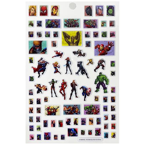 アベンジャーズ ステッカー ブック OVER300 4シート 17741 Disney