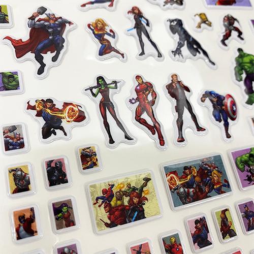 アベンジャーズ ステッカー ブック OVER300 4シート 17741 Disney