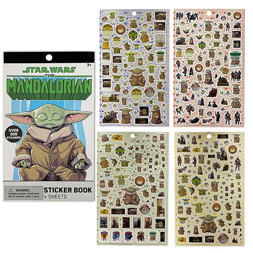 スターウォーズザマンダロリアン ステッカーパッド 4シート 17746