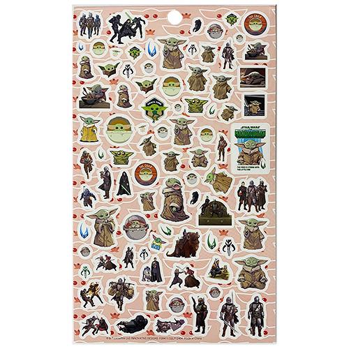 スターウォーズザマンダロリアン ステッカーパッド 4シート 17746