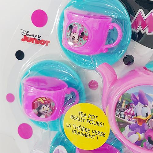 【訳あり】 ミニー ミニ ティー セット 13ピース 17747bc ごっこ遊び Disney ディズニー MINNIE ミニーちゃん デイジー おままごと 女の子 ピンク 輸入品 |  | 05