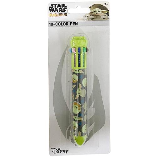 スターウォーズ 10色 ボールペン 17761 ベビーヨーダ ペン 黒 茶色 紫
