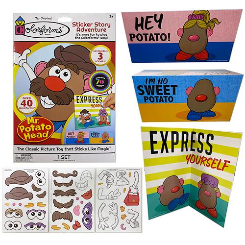 ミスターポテトヘッド シール 着せ替え アクティビティ17764 トイ