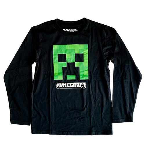 マインクラフト 長袖 Tシャツ （キッズ・M） 17785 マイクラ 服 洋服