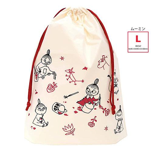 ムーミン ビニールショッパー MV247 ( L リトルミイ ／ ペイント