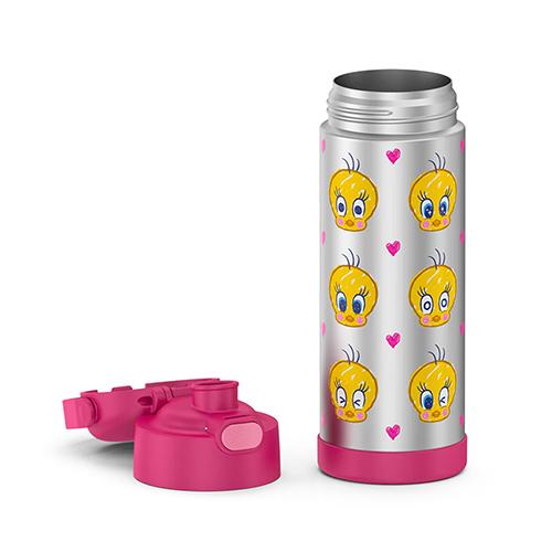 レトロ　ニッスイ水筒 アタック1200 Sylvester & Tweety サーモス 直飲み ボトル F411 ( トゥイーティー ) 17888 THERMOS 水筒