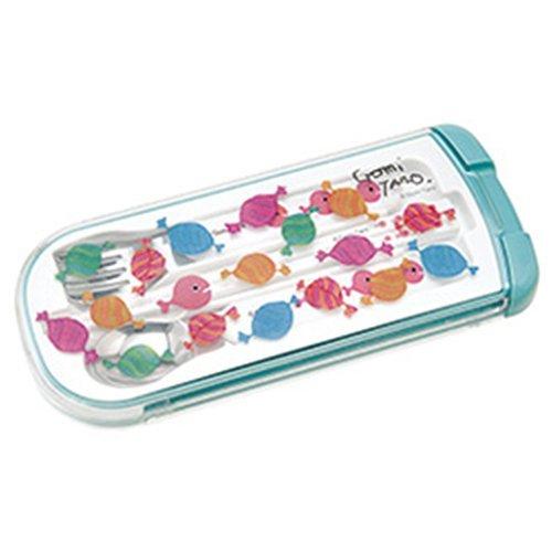 即購入可　PEDI BALANCE ベース・トップ3本セット きんぎょがにげた カトラリー 3点セット （ キャンディ ） 17953