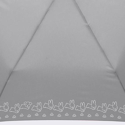 Dick Bruna ( ディック・ブルーナ ) 折り畳み傘 （ グレー うさぎ柄