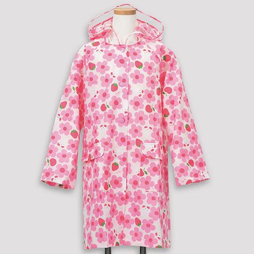 miffy ミッフィー レインコート 子供用 110cm （ ピンクお花畑