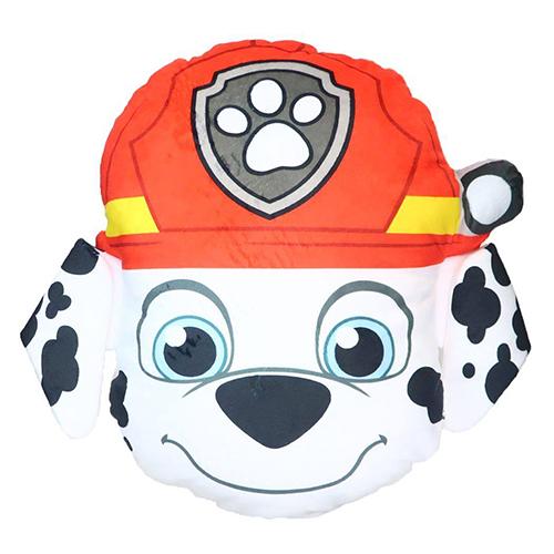 パウパトロール フェイスクッション ( マーシャル ) 18099 パウパト PAWPATROL グッズ クッション インテリア アニメ キャラクター 雑貨 PAW-FCS-MA | 