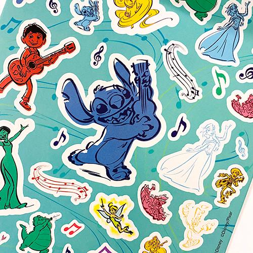 ディズニー 100th ステッカーパッド 4シート OVER200 18123 シール