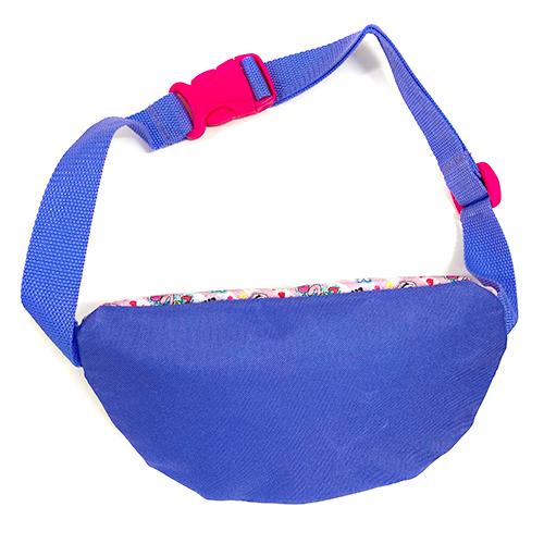 ヴィンテージ ミニーマウス ポシェット Disneyぬいぐるみ ウエストポーチ ミニー ウエスト バッグ ( ピンク ストライプ ) 18128 ポシェット