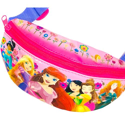 ディズニープリンセス ウエストバッグ ( フラワー 6プリ ) 18129 ポシェット ボディバッグ ウエストポーチ アリエル ベル ラプンツェル ジャスミン PCNG8026 |  | 02