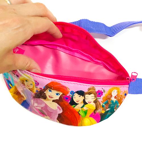 ディズニープリンセス ウエストバッグ ( フラワー 6プリ ) 18129