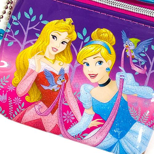 ディズニープリンセス ショルダー ミニ ポーチ ( 王冠 2プリ ) 18141 バッグ かわいい ポシェット ラメ オーロラ姫 シンデレラ キャラクター 雑貨 PCNG2062 |  | 02