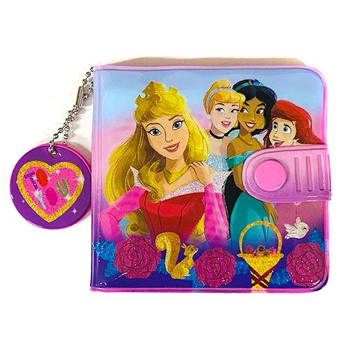 ディズニープリンセス 2つ折り 財布 ( 4プリ ローズ ) 18145 お