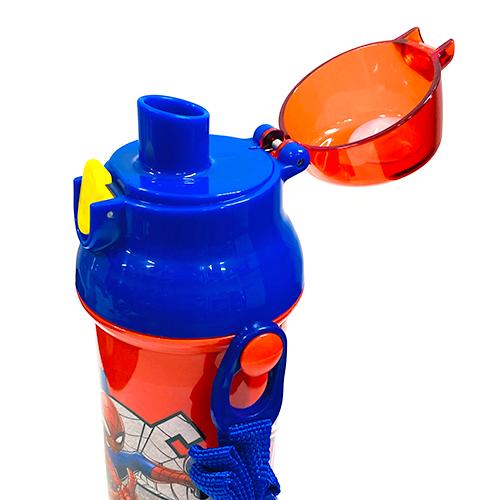 スパイダーマン 直飲み プラスチックボトル 480ml ( 23 ) 18172 水筒