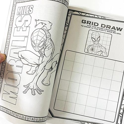 スパイダーマン ぬりえ 18236 ぬり絵 塗り絵 迷路 カラーリングブック アクティビティーブック SPIDER-MAN MARVEL キャラクター 輸入品 インポート |  | 01