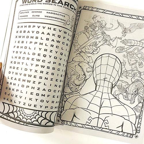 スパイダーマン ぬりえ 18236 ぬり絵 塗り絵 迷路 カラーリングブック アクティビティーブック SPIDER-MAN MARVEL キャラクター 輸入品 インポート |  | 03