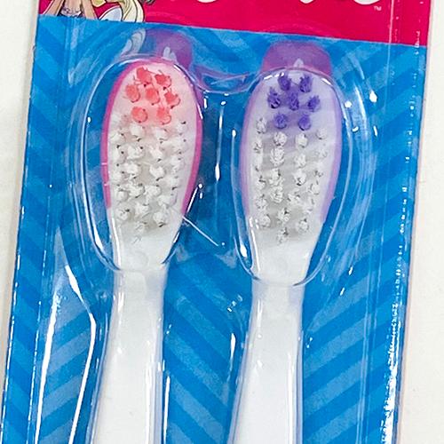 バービー ハブラシ 2本 セット 18239 はぶらし 歯ぶらし はみがき デンタルケア やわらかめ ソフト キャラクター プチギフト インポート 輸入品 |  | 01