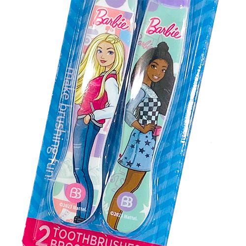 バービー ハブラシ 2本 セット 18239 はぶらし 歯ぶらし はみがき デンタルケア やわらかめ ソフト キャラクター プチギフト インポート 輸入品 |  | 02