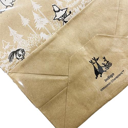 ムーミン ボトムバッグ M ( フォレスト K ) 7枚入り MP450 18293 ラッピング 袋 紙袋 包装 MOOMIN インディゴ |  | 01