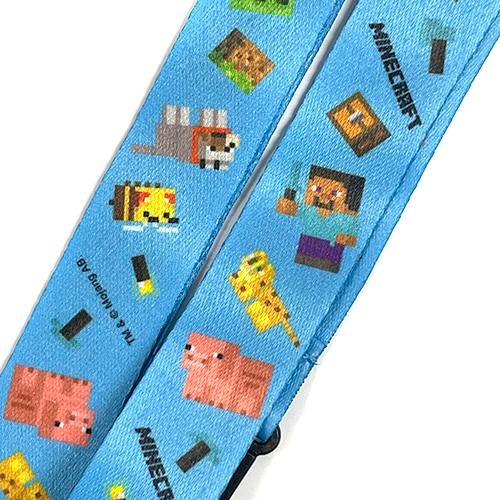 マインクラフト ネックストラップ ( ブルー ) 18337 マイクラ