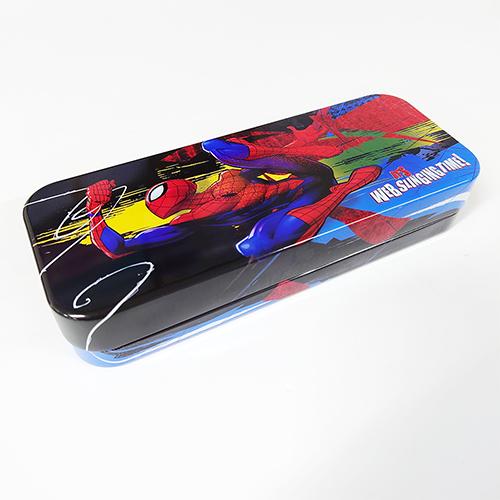 スパイダーマン 缶ペンケース ( ブラック ) 18361a 筆箱 ふでばこ 缶ペン 文房具 SPIDER-MAN Marvel Pencil Case ヒーロー キャラクター 雑貨 インポート |  | 03