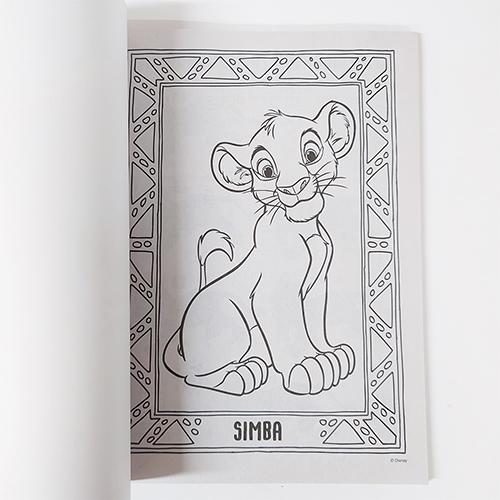 ライオンキング ぬりえ ( WILD FUN ) 18363b The Lion King ぬり絵 カラーリングブック ディズニー Disney 英語 English 輸入品｜pretzel｜02