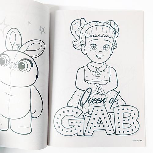 トイストーリー4 ぬりえ ＆ アクティビティー ブック ( パープル