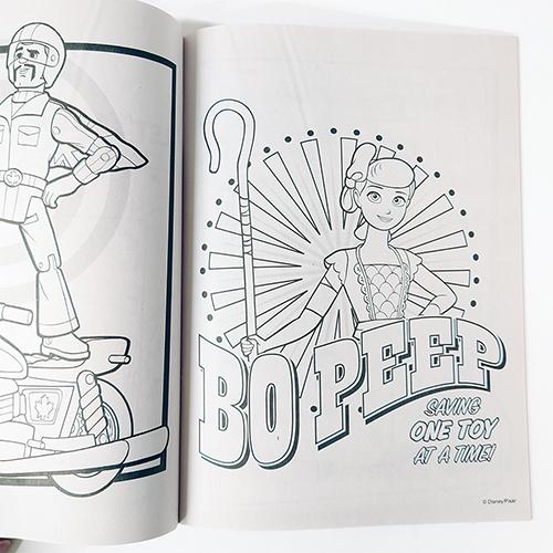 トイストーリー4 ぬりえ ＆ アクティビティー ブック ( パープル