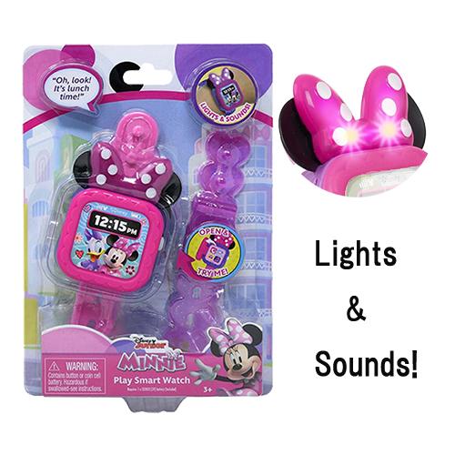 ミニー おもちゃ プレイ スマート ウォッチ 18419 ディズニー ミニーマウス 音が鳴る 光る かわいい ギフト プレゼント 誕生日 クリスマス 輸入品 インポート |  | 01