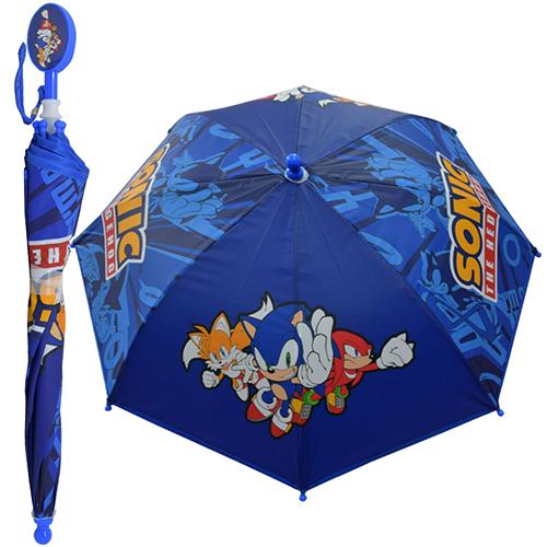 ソニック キッズ ビニール 傘 40cm 18432 長傘 かさ 海外 男の子 SONIC