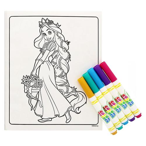 ディズニープリンセス NEWうきうきぬりえ カラーワンダー B柄 18635 disney princess 塗り絵 ペン お絵かき 文房具 クレヨラ crayola 8982429B |  | 04