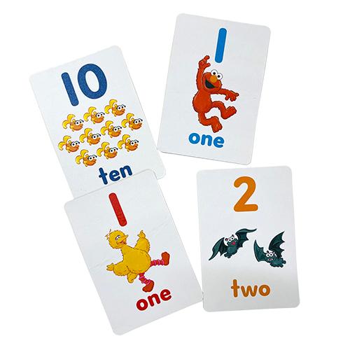 訳あり】 セサミストリート フラッシュカード ( Numbers カウント伯爵