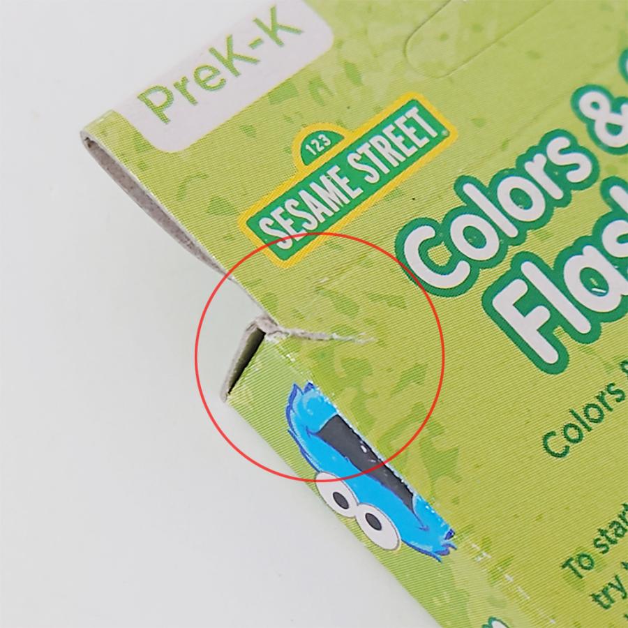 訳あり】 セサミストリート フラッシュカード ( Colors & Shapes
