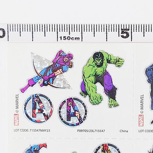 アベンジャーズ タトゥー シール 4シート 96個入り 18725 TATTOO ボディーシール ステッカー 水貼り 水で貼れる マーベル MARVEL AVENGERS 輸入品 |  | 03