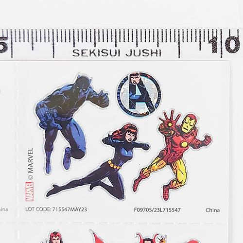 アベンジャーズ タトゥー シール 4シート 96個入り 18725 TATTOO ボディーシール ステッカー 水貼り 水で貼れる マーベル MARVEL AVENGERS 輸入品 |  | 04