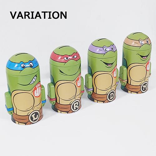 ミュータント タートルズ 缶 貯金箱 ( ラファエロ ／ 赤