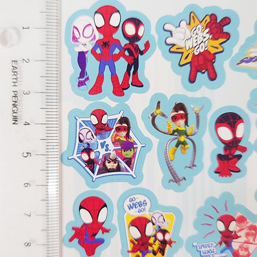 スパイディとすごいなかまたち ステッカー パッド パフシート入り 4シート OVER300 18733 シール SPIDEY MARVEL スパイダーマン 輸入品 716512SPF |  | 03